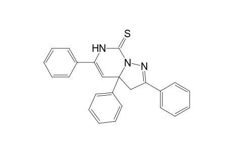 Pyrazolo[1,5-c]pyrimidine-7(3H)-thione, 3a,6-dihydro-2,3a,5-triphenyl-