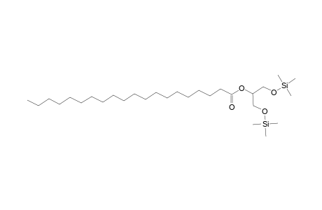 Eicosanoic acid, 2-[(trimethylsilyl)oxy]-1-[[(trimethylsilyl)oxy]methyl]ethyl ester