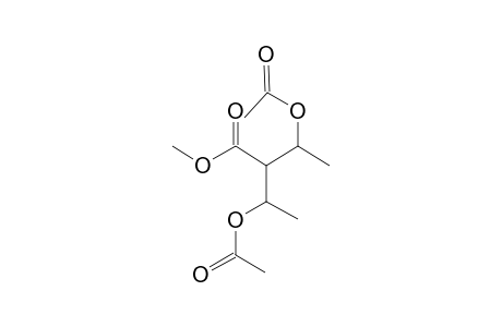 Methyl (3RS)-3-Acetoxy-2-[(RS)-1-acetoxyethyl]butanoate