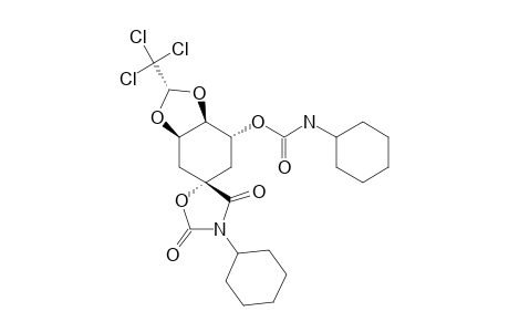 (1R,3R,4R,5R)-3-N-CYCLOHEXYL-3-O-(CYCLOHEXYLCARBAMOYL)-4,5-O-(2,2,2-TRICHLORO-ETHYLIDENE)-SPIRO-[[CYCLOHEXANE-3,4,5-TRIOL-1,5-[1,3]-OXAZOLIDINE]]