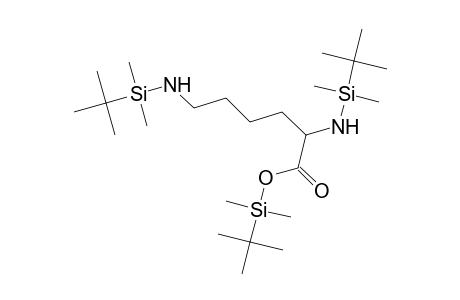 tert-Butyl(dimethyl)silyl 2,6-bis([tert-butyl(dimethyl)silyl]amino)hexanoate