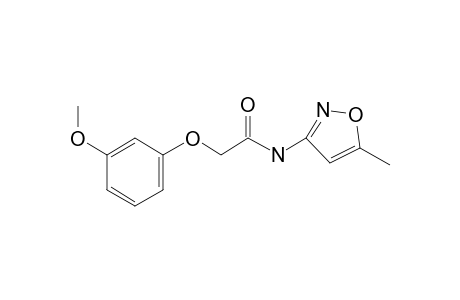 Acetamide, 2-(3-methoxyphenoxy)-N-(5-methylisoxazol-3-yl)-