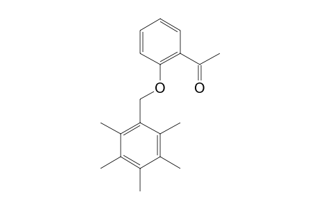 2'-[(2,3,4,5,6-pentamethylbenzyl)oxy]acetophenone