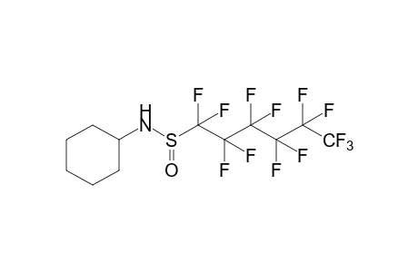 N-cyclohexyl-1,1,2,2,3,3,4,4,5,5,6,6,6-tridecafluoro-1-hexanesulfinamide