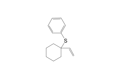 (1-Ethenylcyclohexyl)sulfanylbenzene