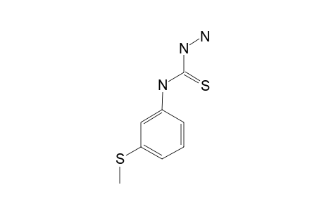 4-[m-(methylthio)phenyl]-3-thiosemicarbazide