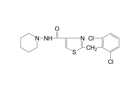 2-(2,6-dichlorobenzyl)-N-piperidino-4-thiazolecarboxamide