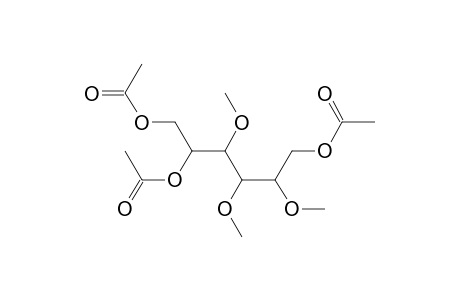 1,2,6-Tri-O-acetyl-3,4,5-tri-O-methylhexitol