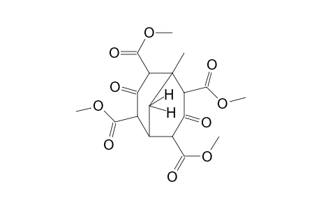 3,7-dioxo-1-methylbicyclo[3,3,1]nonane-2,4,6,8-tetracarboxylic acid, tetramethyl ester