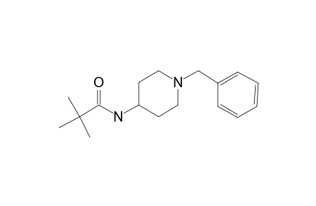 1-Benzyl-4-piperidinamine, N-trimethylacetyl-