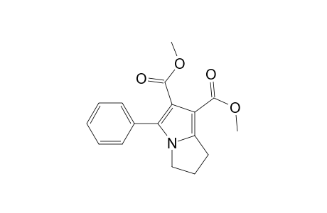 1H-Pyrrolizine-6,7-dicarboxylic acid, 2,3-dihydro-5-phenyl-, dimethyl ester