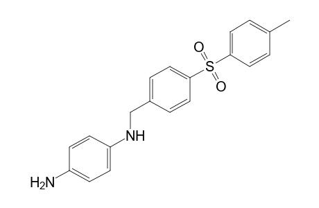 N-[p-(p-tolylsulfonyl)benzyl]-p-phenylenediamine