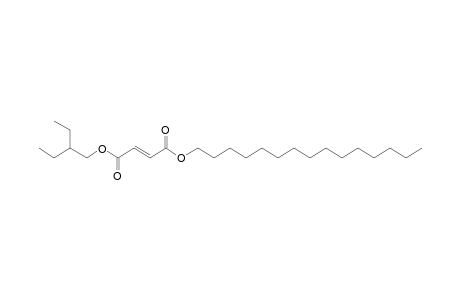 Fumaric acid, 2-ethylbutyl pentadecyl ester