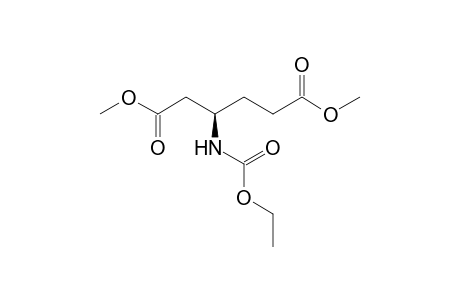 Dimethyl 2-(ethoxycarbonylamido)hexadioate