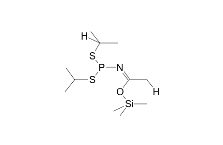 S,S'-DIISOPROPYL-O-TRIMETHYLSILYLACETIMIDOYLDITHIOPHOSPHITE