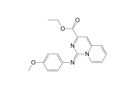 1-(4-Methoxyphenyl)imino-3-ethoxycarbonyl-1H-pyrido[1,2-c]pyrimidine