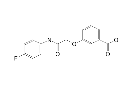 3-[2-(4-Fluoroanilino)-2-oxoethoxy]benzoic acid