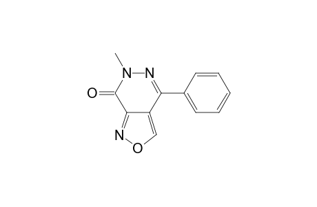 6-Methyl-4-phenyl-isoxazolo(3,4-D)pyridazin-7(6H)-one