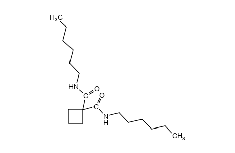 N,N'-DIHEXYL-1,1-CYCLOBUTANEDICARBOXAMIDE