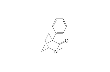 2-Methyl-4-phenyl-2-azabicyclo[2.2.2]octan-3-one