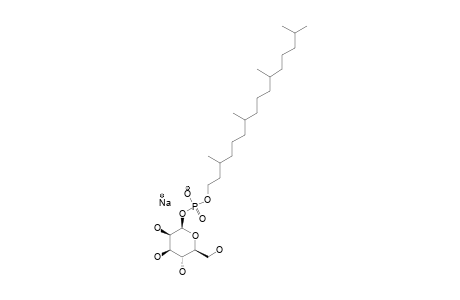 SODIUM-3,7,11,15-TETRAMETHYLHEXADECYLPHOSPHORYL-BETA-D-MANNOPYRANOSIDE