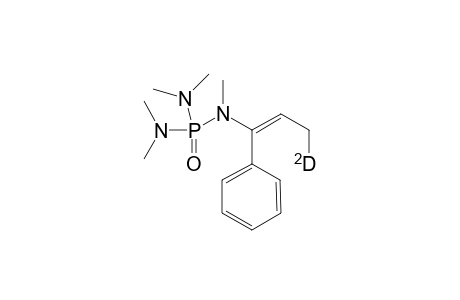 [(1-Phenyl-1-propen-3d-1-yl)pentamethyl phosphoric triamide