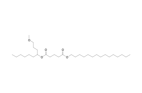 Glutaric acid, 1-methoxydec-4-yl pentadecyl ester