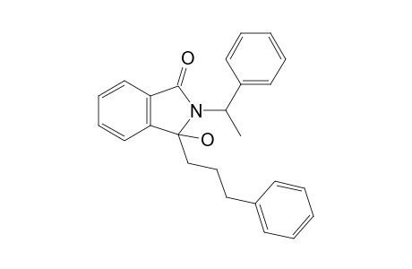 3-Hydroxy-2-(1-phenylethyl)-3-(3-phenylpropyl)isoindolin-1-one