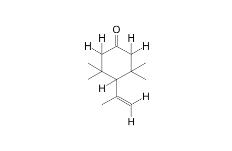 4-isopropenyl-3,3,5,5,-tetramethylcyclohexanone