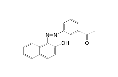 1-[3-(2-Hydroxynaphthalen-1-ylazo)phenyl]ethanone