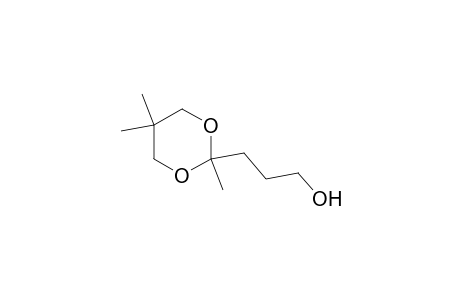 1,3-Dioxane-2-propanol, 2,5,5-trimethyl-