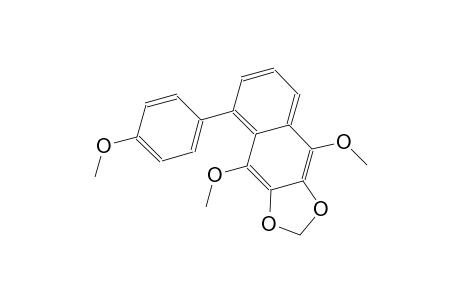 4,9-Dimethoxy-5-(4-methoxyphenyl)-2H-naphtho[2,3-D][1,3]dioxole