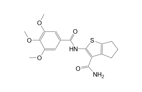 4H-cyclopenta[b]thiophene-3-carboxamide, 5,6-dihydro-2-[(3,4,5-trimethoxybenzoyl)amino]-