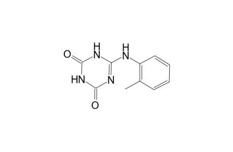 1,3,5-Triazine-2,4(1H,3H)-dione, 6-(2-methylphenylamino)-