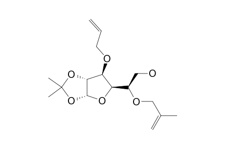 3-O-ALLYL-1,2-O-ISOPROPYLIDENE-5-O-METHALLYL-ALPHA-D-GLUCOFURANOSIDE