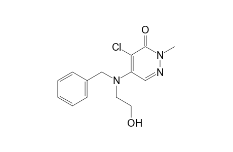 5-[benzyl(2-hydroxyethyl)amino]-4-chloro-2-methyl-3(2H)-pyridazinone