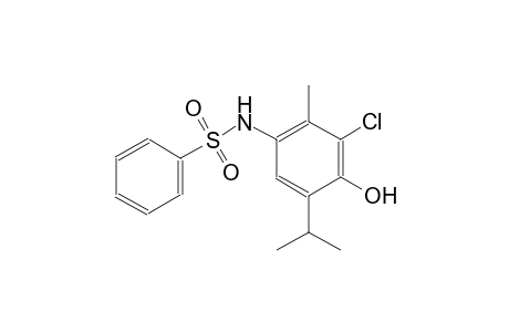 benzenesulfonamide, N-[3-chloro-4-hydroxy-2-methyl-5-(1-methylethyl)phenyl]-