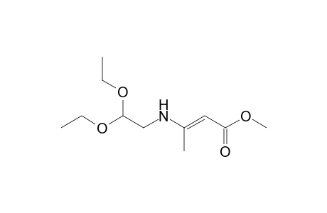 Methyl 3-[(2,2-diethoxyethyl)amino]but-2-enoate