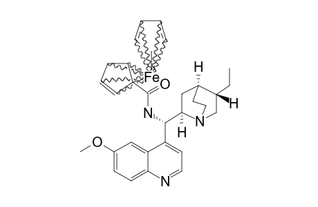 N-[(S)-[(2S,4R,8R)-8-ETHYL-QUINUCLIDIN-2-YL]-(6-METHOXY-QUINOLIN-4-YL)-METHYL]-FERROCENE-CARBOXAMIDE