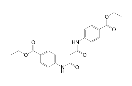 Benzoic acid, 4,4'-[(1,3-dioxo-1,3-propanediyl)diimino]bis-, diethyl ester