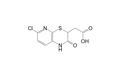 6-chloro-2(3H)-oxo-1H-pyrido[2,3-b][1,4]thiazine-3-acetic acid
