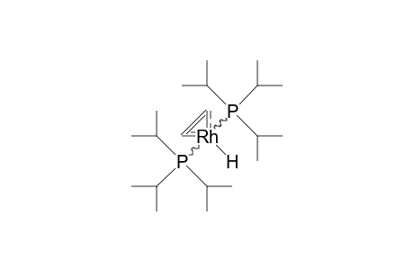 Hydrido-/.eta.-2/-ethylene-bis(triisopropyl-phosphine) rhodium