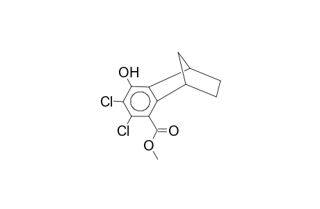 2,3-DICHLORO-4-HYDROXY-5,8-METHANO-5,6,7,8-TETRAHYDRONAPHTHALENE-METHYL-1-CARB