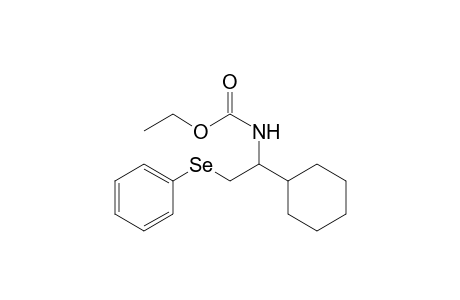 (1-Cyclohexyl-2-phenylseleno-ethyl)-carbamic acid, ethyl ester