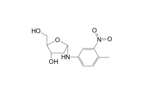 2-Deoxy-N-(4-methyl-3-nitrophenyl)pentofuranosylamine