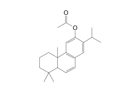 Podocarpa-6,8,11,13-tetraen-12-ol, 13-isopropyl-, acetate