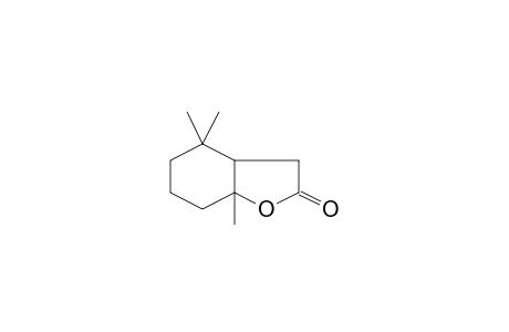 4,4,7a-Trimethylhexahydro-2(3H)-benzofuranone