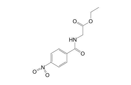 N-(p-nitrobenzoyl)glycine, ethyl ester