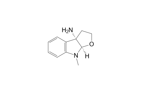 (3aS,8aR)-8-Methyl-3,3a,8,8a-tetrahydro-2H-furo[2,3-b]indol-3a-amine