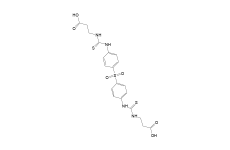 N,N'-{sulfonylbis[p-phenyleneimino(thiocarbonyl)]}di-beta-alanine